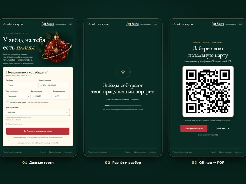 Натальная карта — вид 2