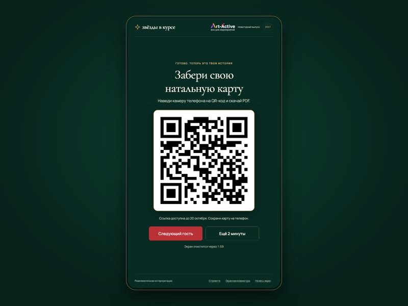 Натальная карта — вид 3