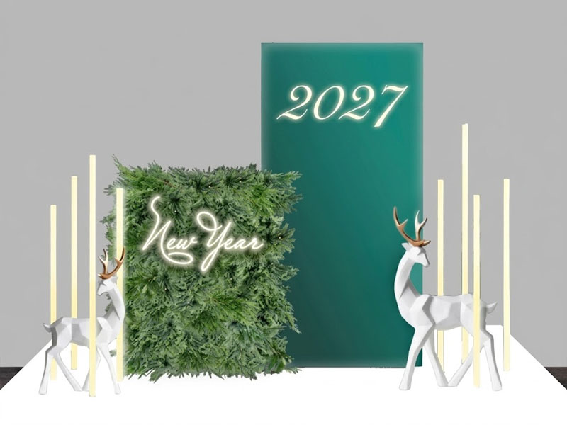 Новогодняя фотозона 2027 — вид 3