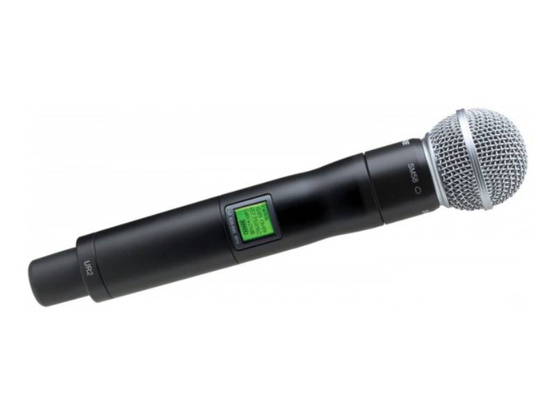 Пара радиомикрофонов SHURE UR4D/2 SHURE UR2 sm58BETA