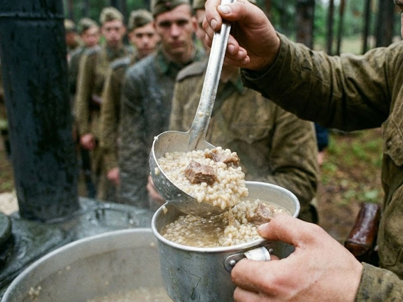 Перловая каша с мясом