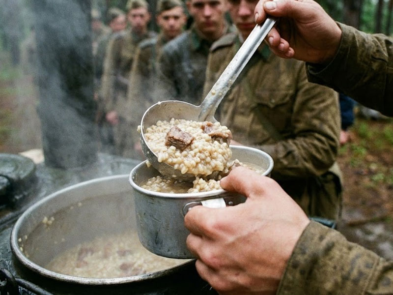 Перловая каша с мясом