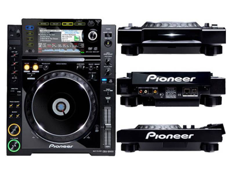 Pioneer CDJ-2000, 2 СД-проигрывателя для ди-джеев