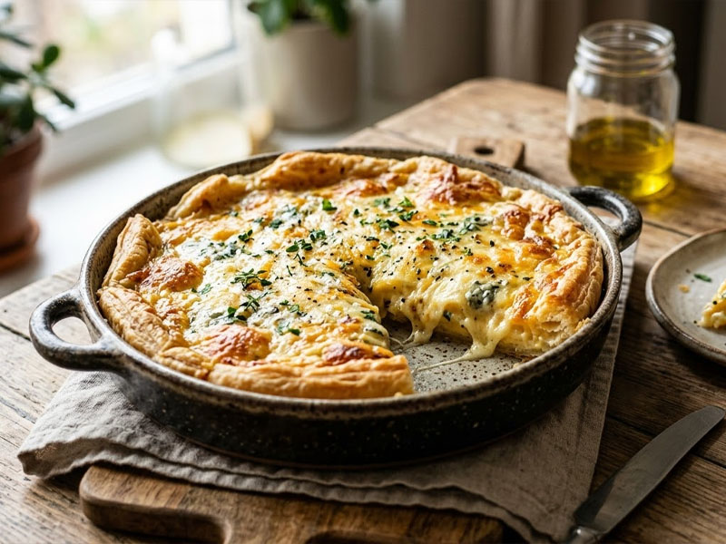 Пирог Пять сыров — вид 3