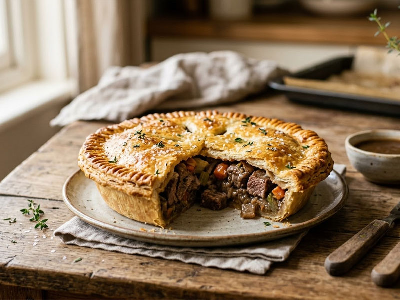 Пирог с рубленой говядиной — вид 2