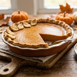 Пирог с тыквой