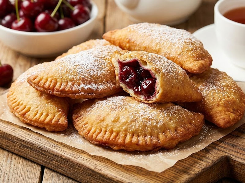 Пирожки с вишней