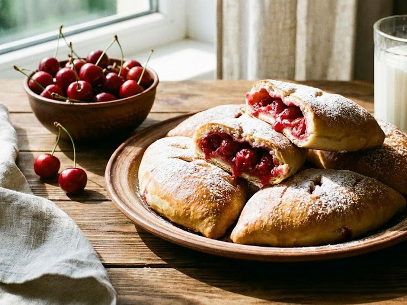 Пирожки с вишней