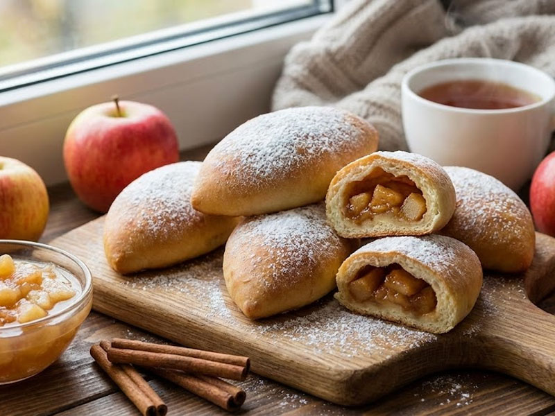 Пирожки с яблоком