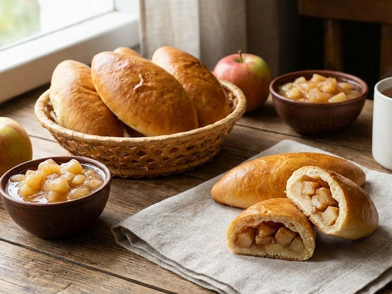 Пирожки с яблоком