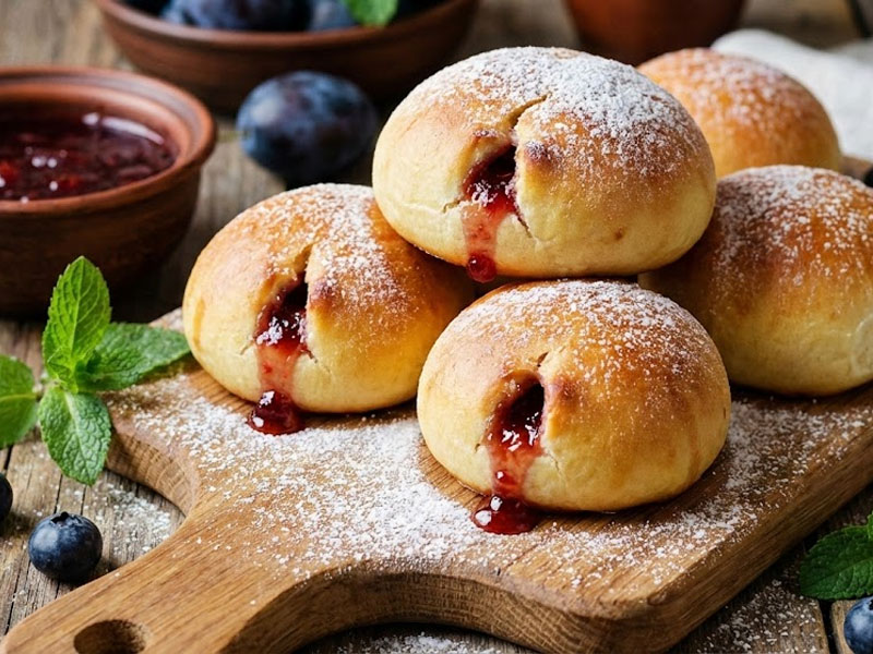 Пирожки с повидлом