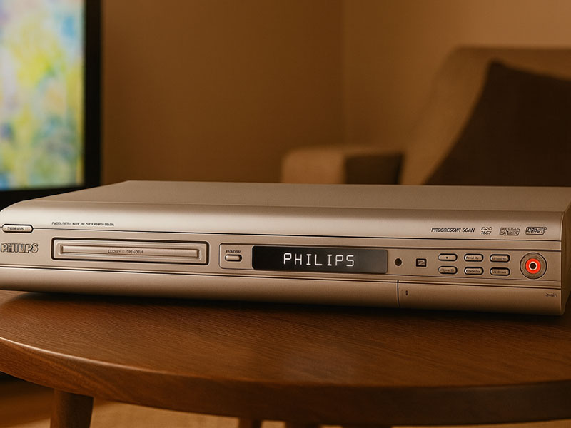 Пишущий DVD плеер Philips DVDR 3355