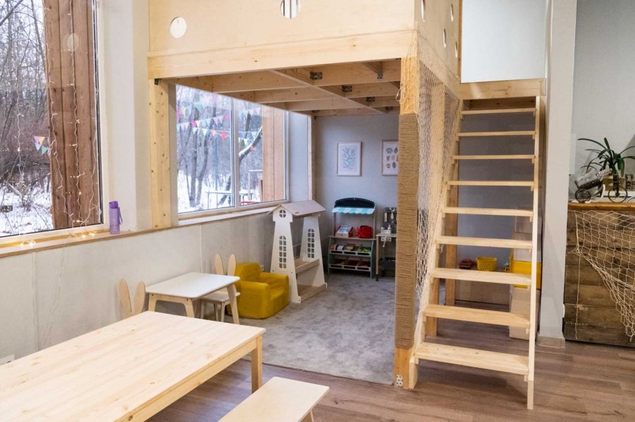 BabySpace Loft, Зал Море - просторный детский лофт с верандой в морском стиле — фото 4