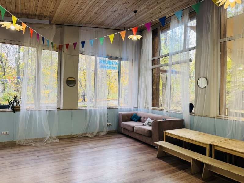 BabySpace Loft, Зал Море - просторный детский лофт с верандой в морском стиле — фото 8