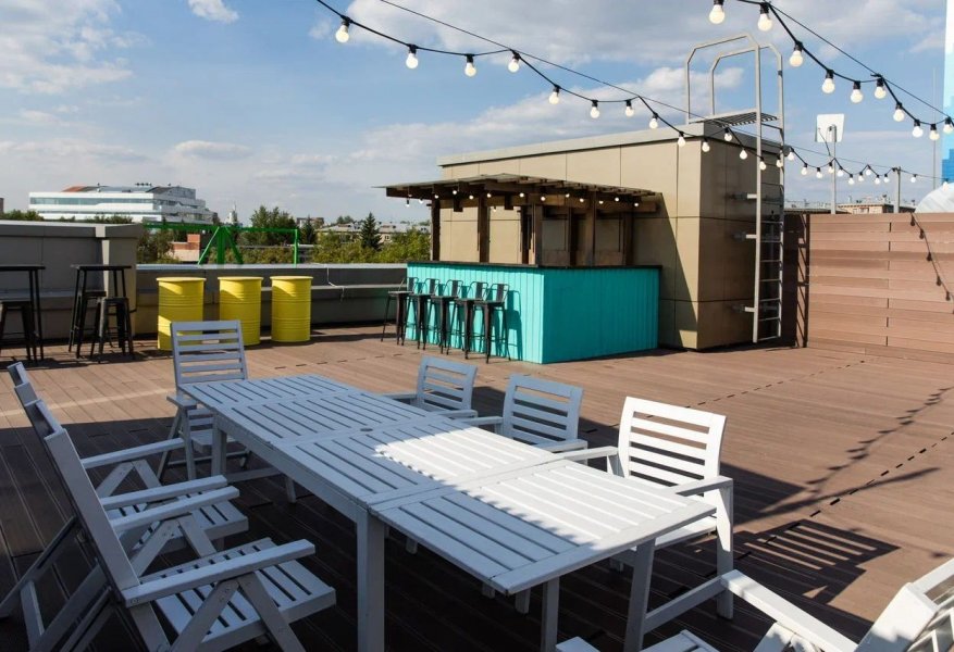 Лофт в центре с верандой на крыше и зоной BBQ, 5 мин от метро — фото 5