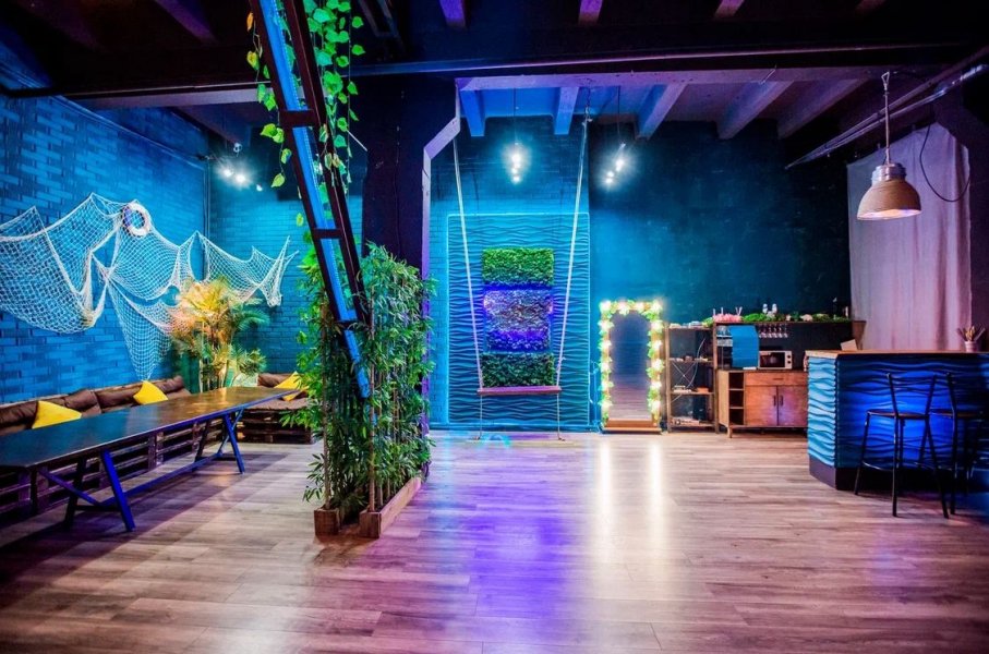 Ocean Vibe - стильный двухуровневый лофт в морском стиле у м. Электрозаводская — фото 2