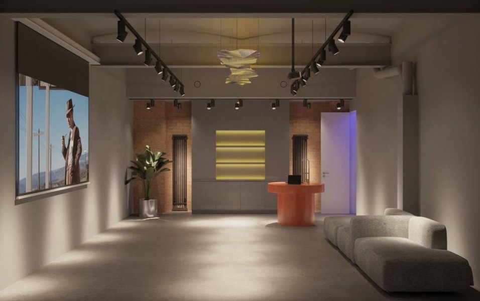 Solo Loft - небольшой зал в современном стиле и нейтральных тонах на Бауманской — фото 1