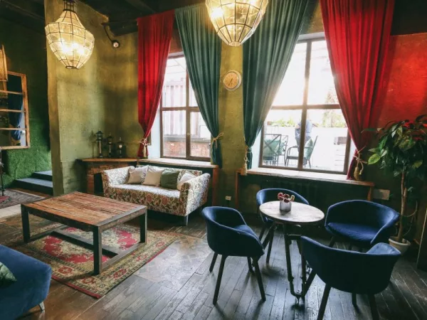 Камерный лофт ROOM с верандой на набережной Москвы-реки — фото 1