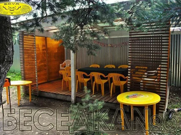 Беседка для пикника вместительностью до 20 человек — фото 2