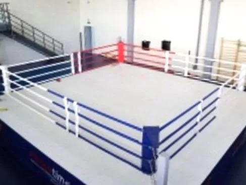 Зал для бокса с рингом в спортивном комплексе «МГРИ» — фото 1