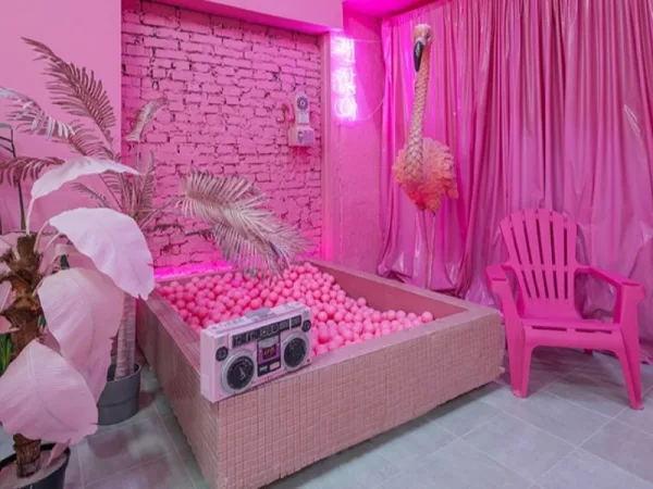 Pink Photo Studio, Зал LOFT- уютная розовая студия в стиле Barbie — фото 1