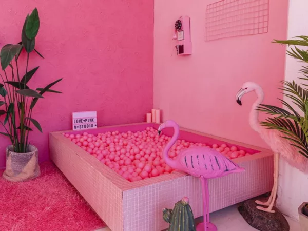 Pink Photo Studio, Зал LOFT- уютная розовая студия в стиле Barbie — фото 3