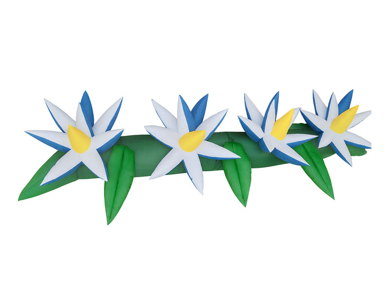 Пневмогирлянда самораскрывающихся цветов