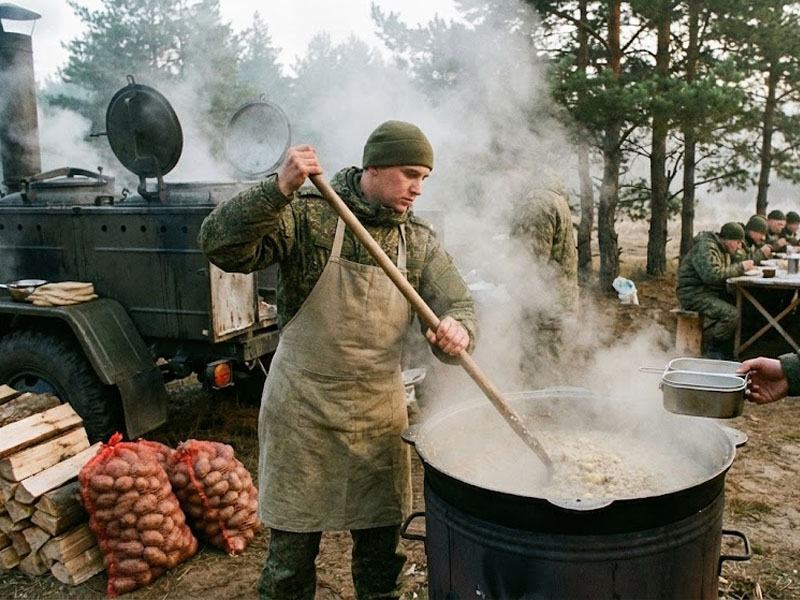 Каша полевая с картошкой