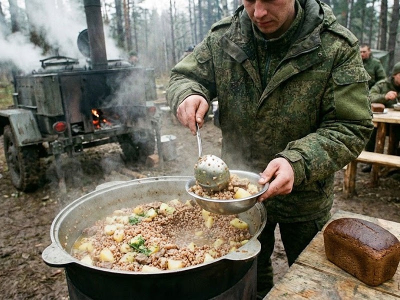 Каша полевая с картошкой