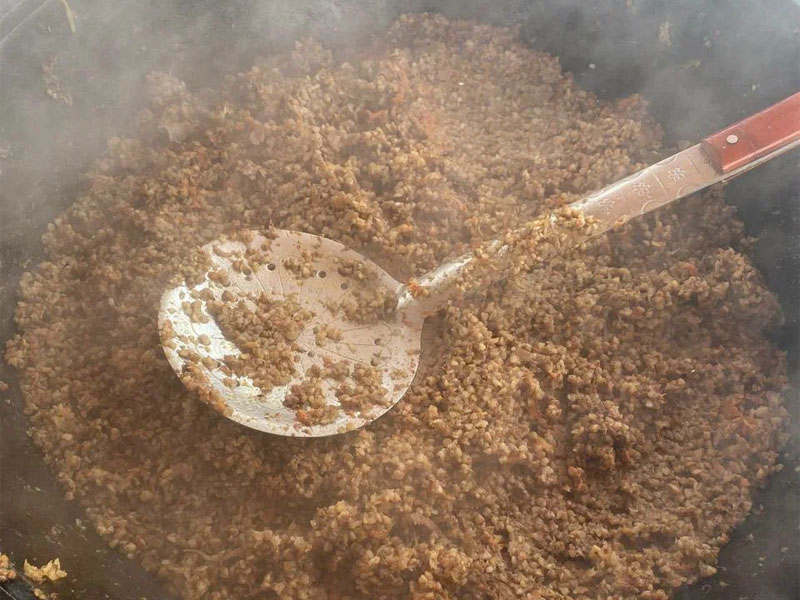 Полевая гречневая каша с мясом — вид 2
