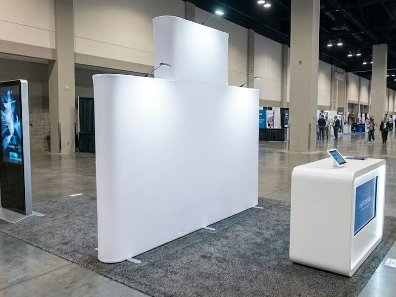 Поп Ап стенд с Башней прямая конструкция