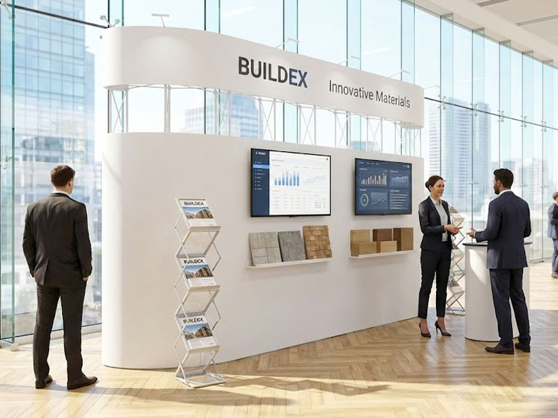 Поп Ап стенд с Фризом прямая конструкция