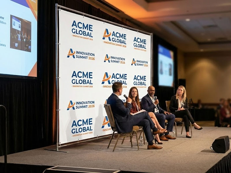 Пресс волл тип Пресс-волл Джокер печать 1400