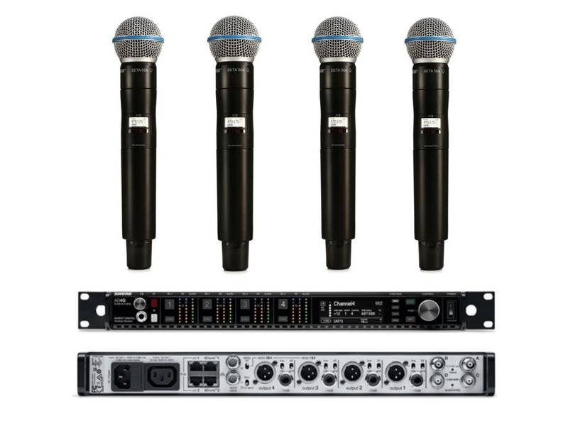 2 ручников SHURE Axient AD2/B58 Beta 58A