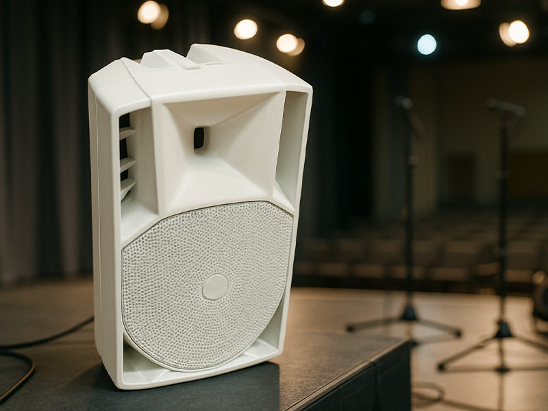 Белые колонки RCF ART 712-A MK4 для свадеб