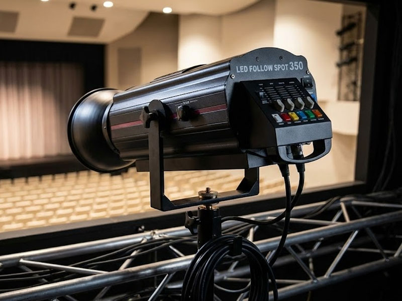 Прожектора следящего света LED FOLLOW SPOT LIGHT-350