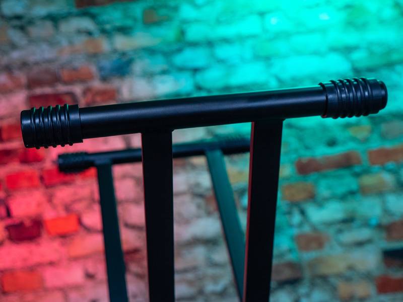 QUIK LOK T20 BK - х-образная клавишная стойка