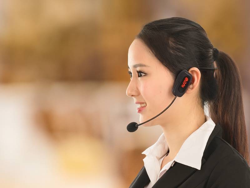 Радиомикрофон-гарнитура с FM-передатчиком на усилитель поясной