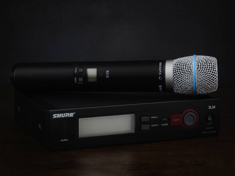 Радиомикрофон SHURE SLX2/BETA87A с приемником