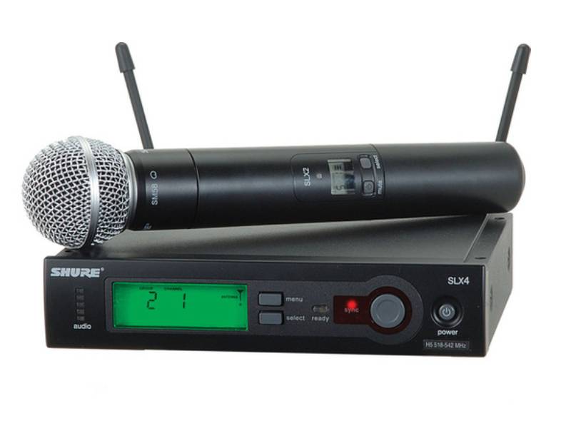 Радиомикрофон SHURE SLX24/SM58