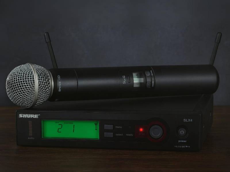 Радиомикрофон SHURE SLX24/SM58