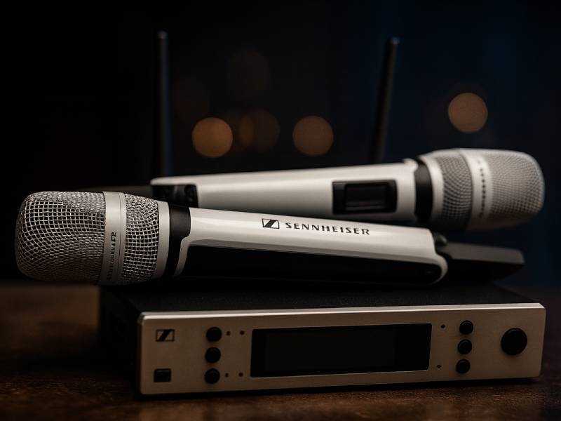 Радиомикрофоны разноцветные