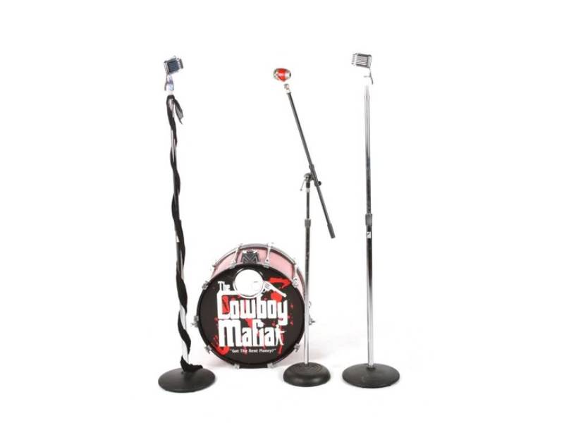 Ретро-микрофон в стиле Камеди Клаб