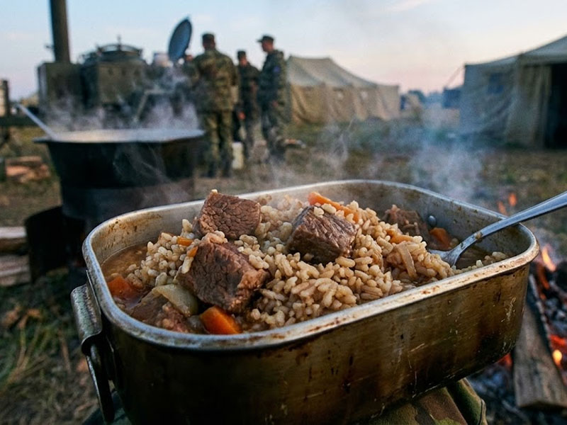 Рис с мясом