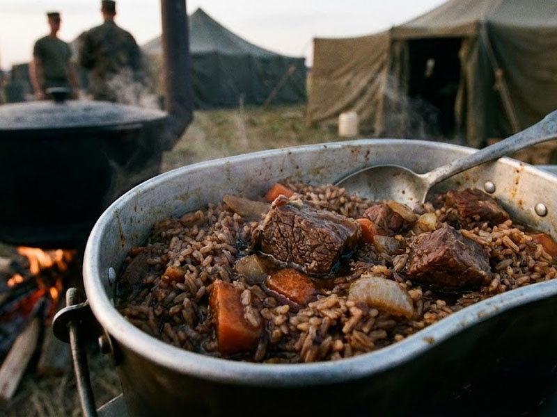 Рис с мясом