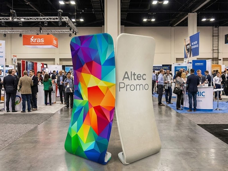 Ролл Ап Тканевый стенд Altec Promo двусторонняя печать