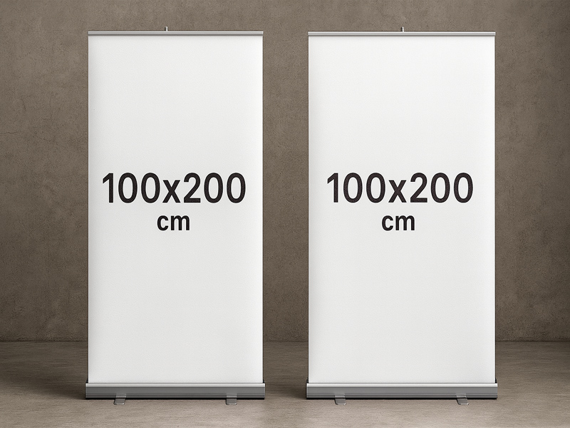 Ролл ап 100х200 двусторонний