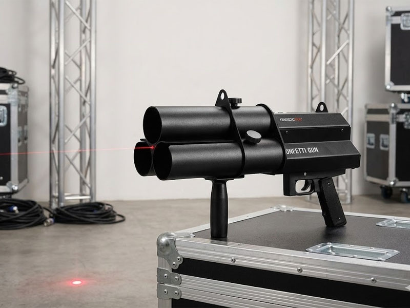 Ручная конфетти машина с лазером