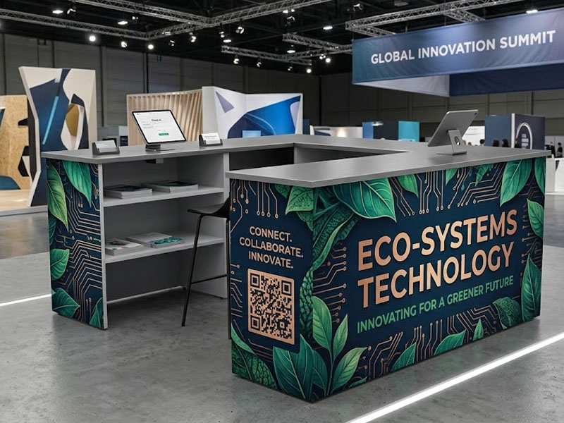 SEGwall Ресепшен световые с печатью — вид 3