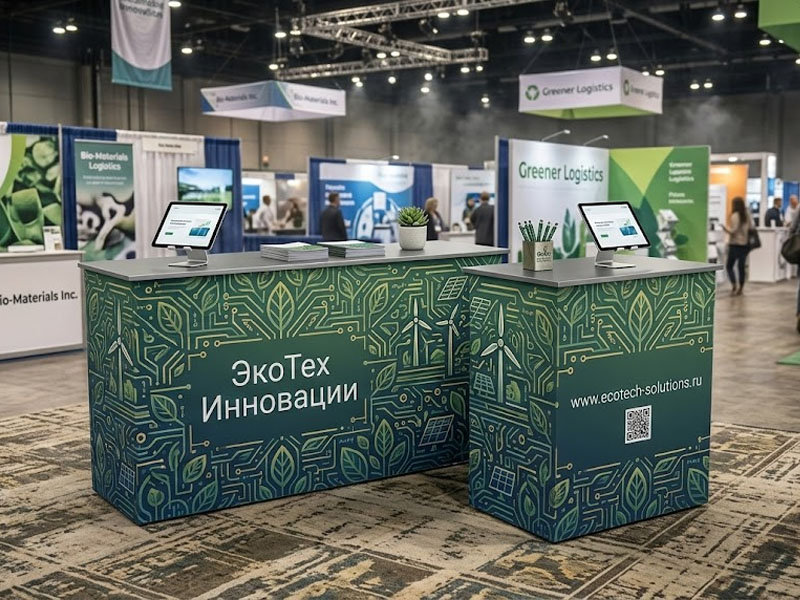 SEGwall Ресепшен световые с печатью — вид 2